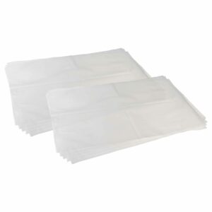 10x Sacos para Aspirador Bosch - Plástico Transparente vhbw (substitui 2608000698)