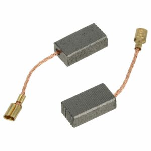 2x Escovas de Carvão Compatíveis com Bosch GWS 1000 - 17 x 8 x 5 mm