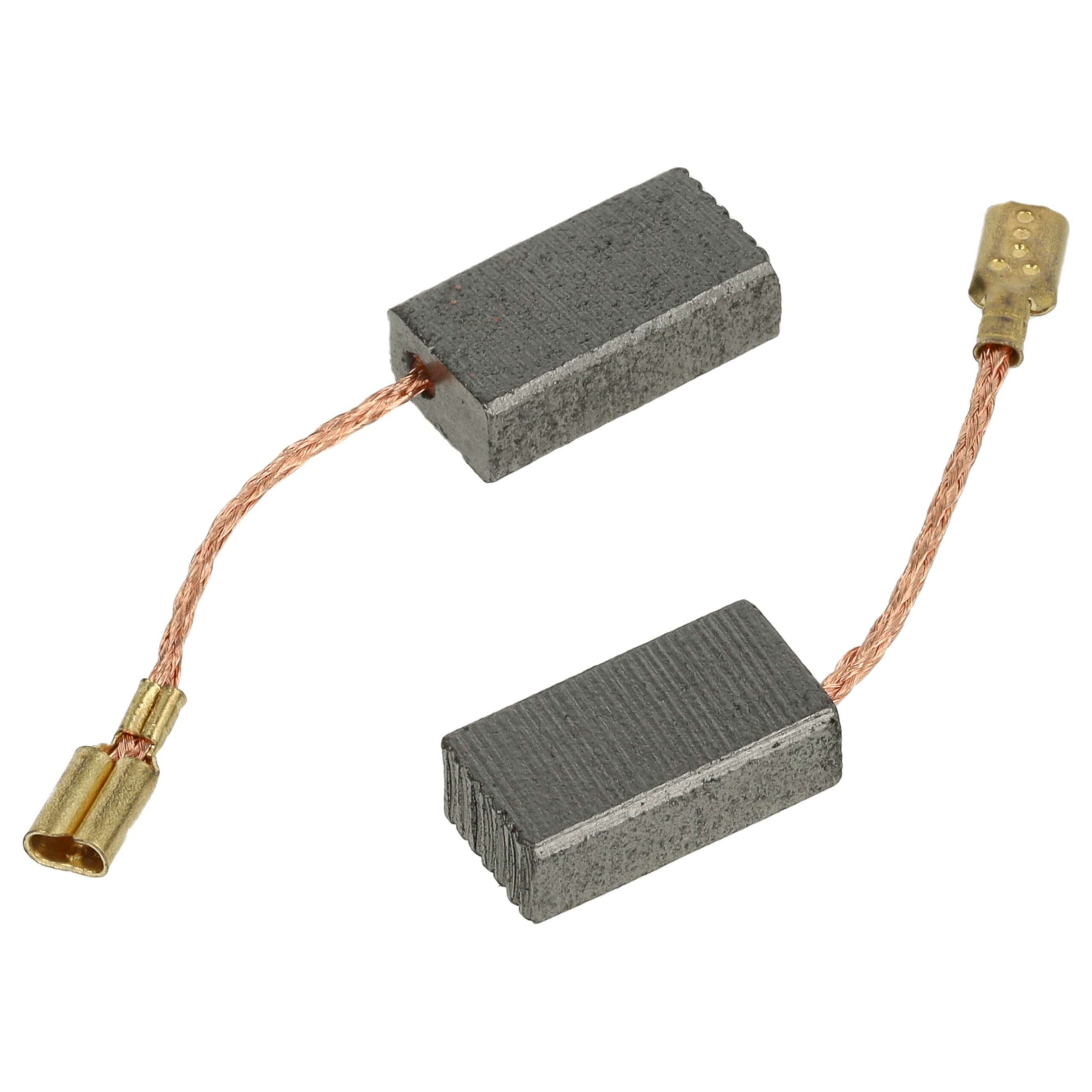 2x Escovas de Carvão Compatíveis com Bosch GWS 1000 - 17 x 8 x 5 mm