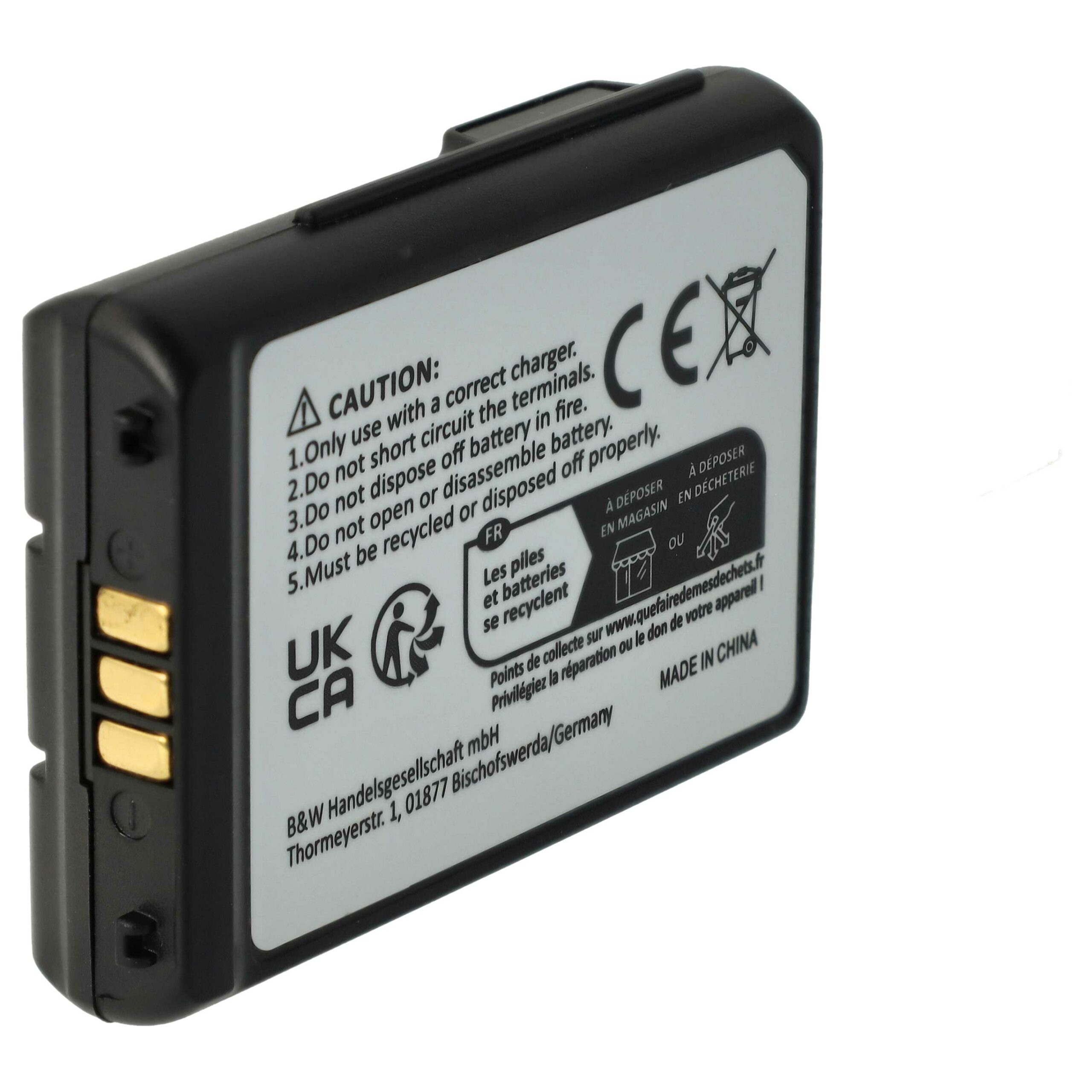 Bateria vhbw compatível com Alcatel 3BN66305AAAA000828 para telefone DECT T-Systems - 800 mAh 3.7 V Li-Ion - Image 2