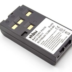 Bateria vhbw para Leica 667318, GEB121, 667147, GEB111 - 2100 mAh 6 V NiMH