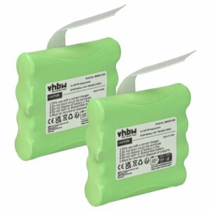 Bateria 2x vhbw para Midland BATT6R, BATT-6R - 700 mAh 4.8 V NiMH