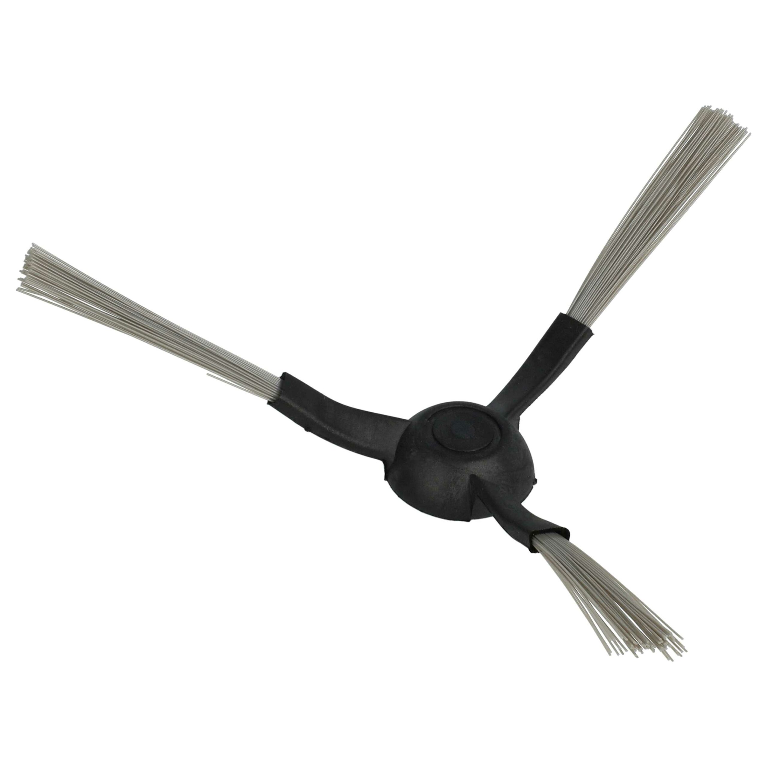Escova Lateral para Aspirador Robô Proscenic, Cecotec, Xiaomi 3490/4090 - 3 Braços, Preta - Image 3