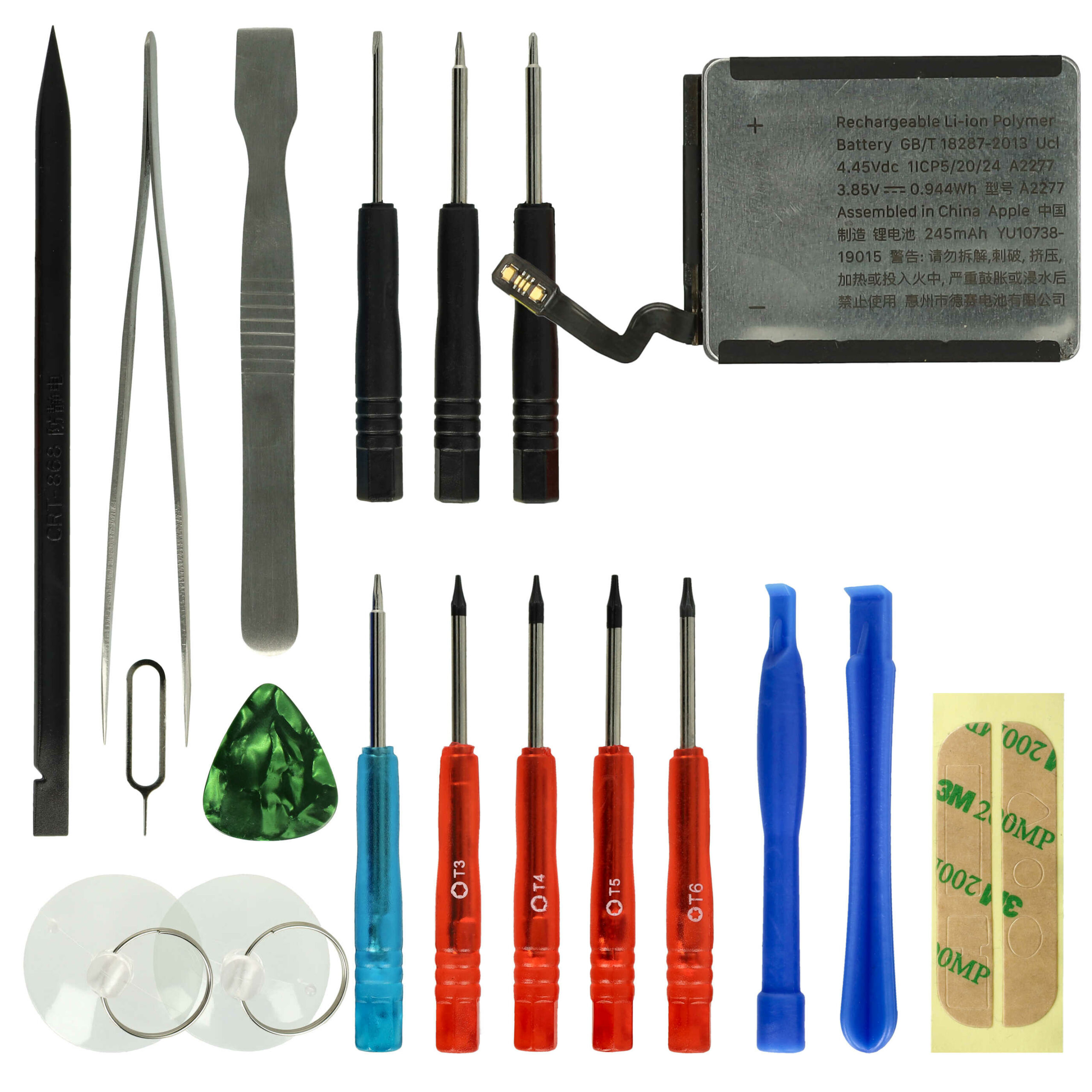 Bateria vhbw para Apple Smartwatch A2277 - 245 mAh 3.85 V Li-polymer + Ferramentas - Image 2