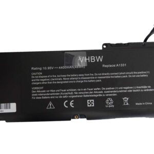 Bateria para Portátil Apple compatível com 020-6582-A, 020-6580-A, 020-6809-A - 4400 mAh 10.95 V Li-polymer