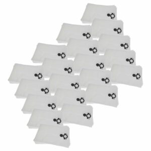 Pack 100x Sacos para Aspirador Makita W107418353 - Microfibra vhbw