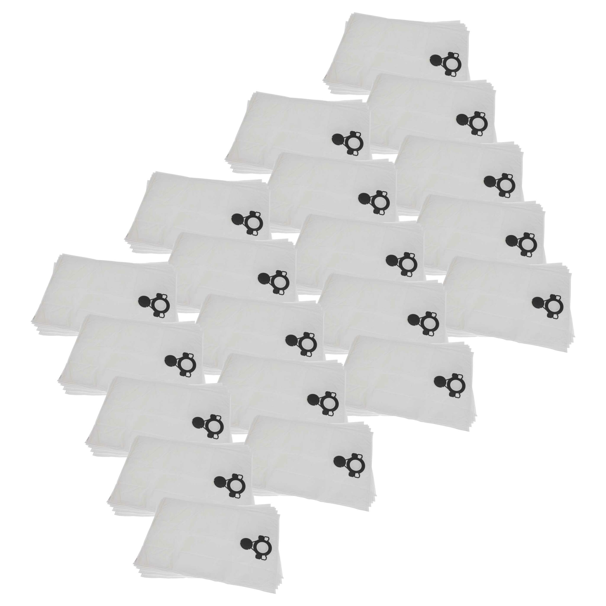 Pack 100x Sacos para Aspirador Makita W107418353 - Microfibra vhbw