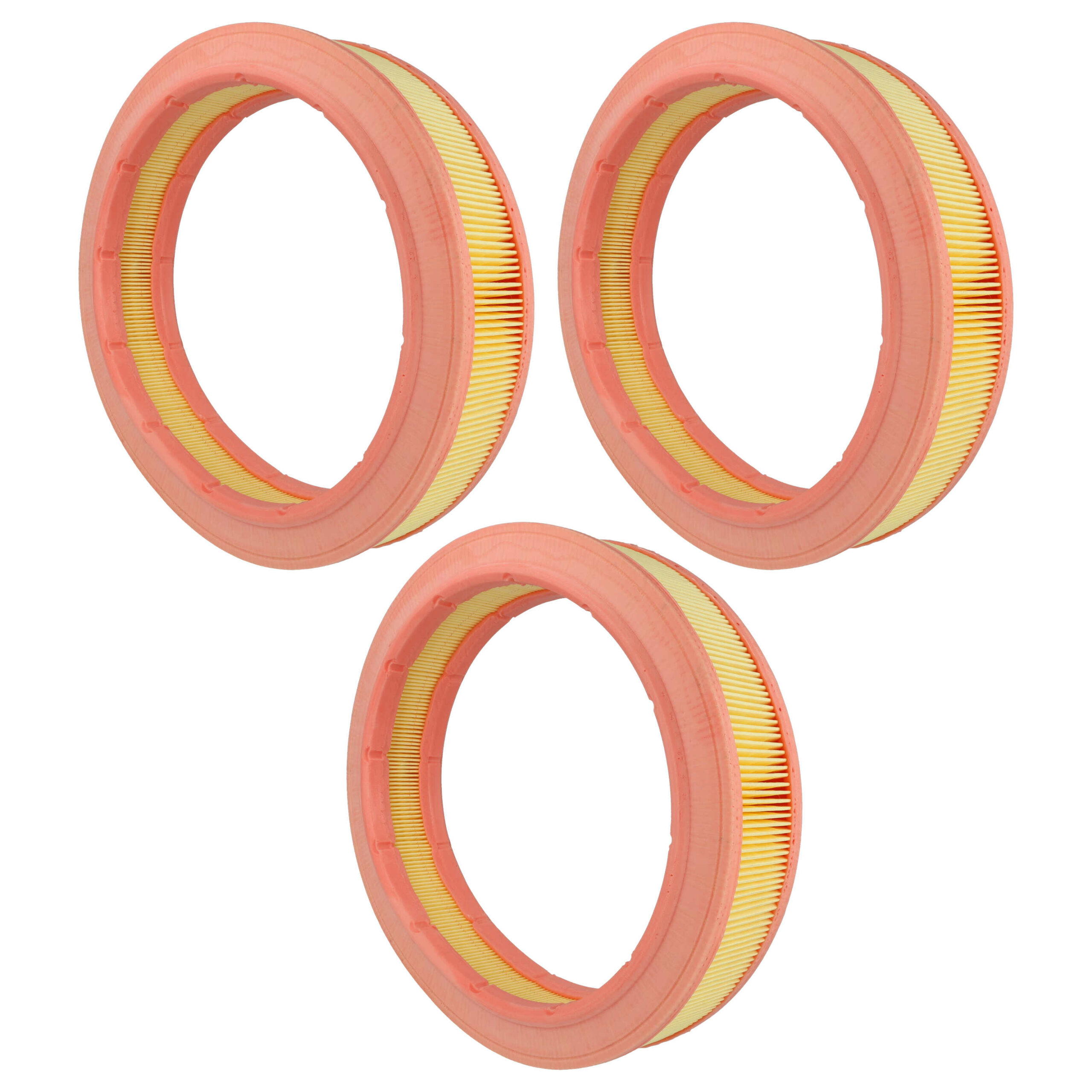 Pack 3x Filtros de Substituição vhbw para Festool 769134, HF-CT 17 e Aspiradores Kränzle