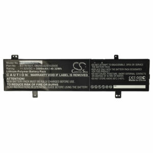 Bateria vhbw para Asus (0B200-02510200E, B31N1631) - 3500 mAh 11.52 V Li-polymer