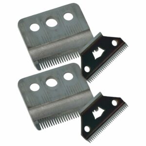 Jogo de 4 Lâminas de Corte vhbw para Aparadores Moser 1401-7600 e Grundig