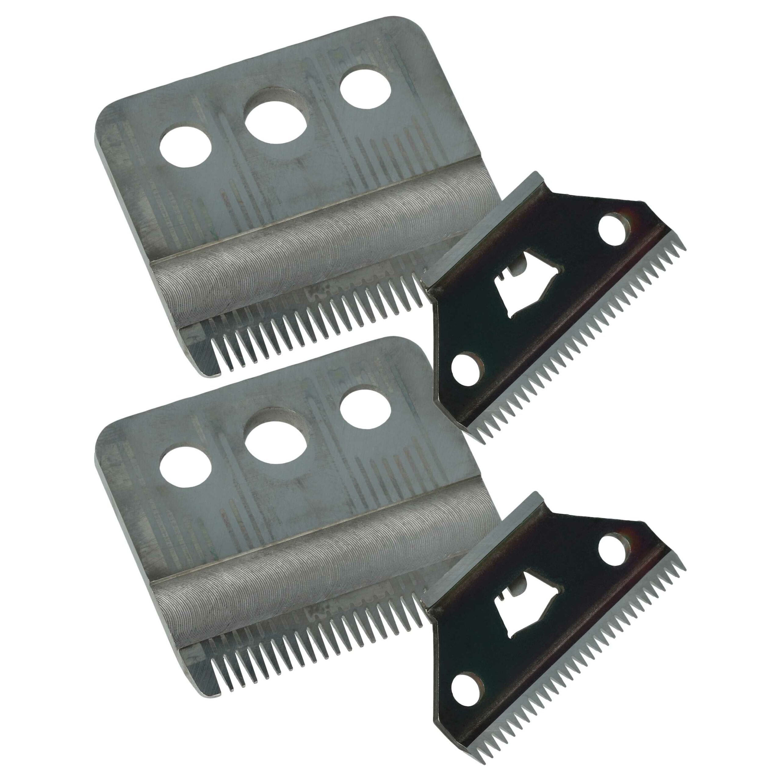 Jogo de 4 Lâminas de Corte vhbw para Aparadores Moser 1401-7600 e Grundig