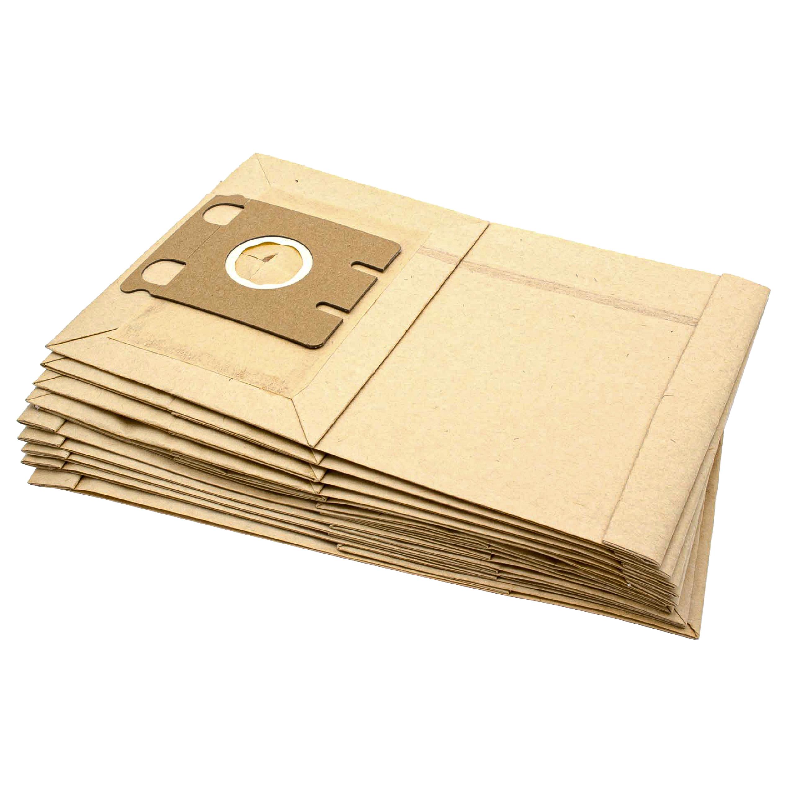 10x Sacos para Aspirador Miele Europlus M305 - Papel vhbw