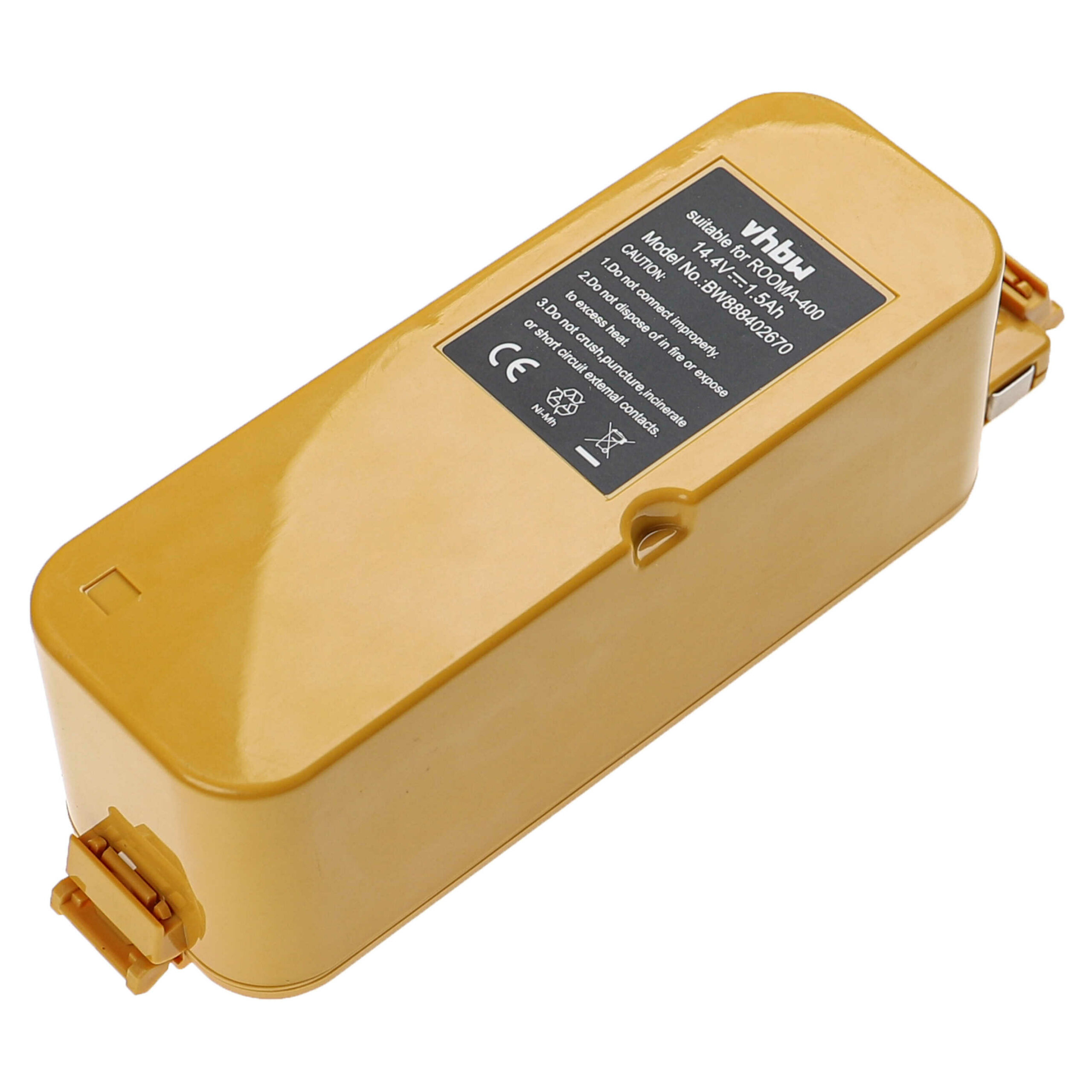 Bateria vhbw 1500mAh 14.14V NiMH compatível com iRobot, Ambrogio e Sichler - Image 4