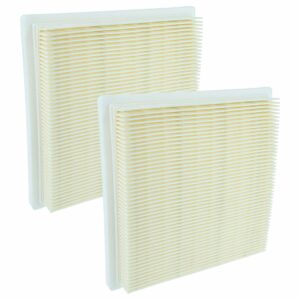 2 Filtros Plissados vhbw para Aspirador Bosch (Compatível 2609256F65)