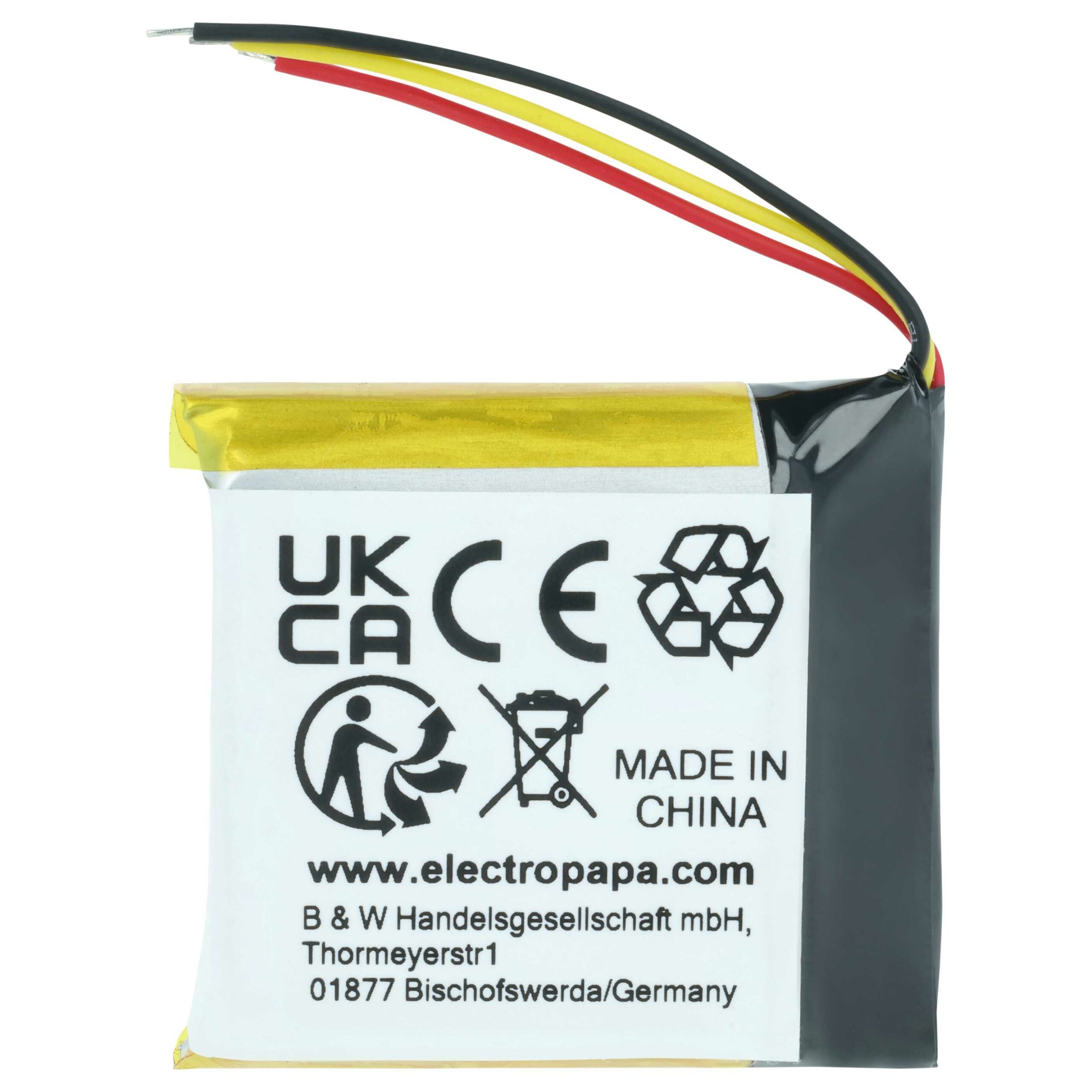 Bateria vhbw para Auscultadores Wireless JBL - 610 mAh 3.7V Li-polymer - Image 4