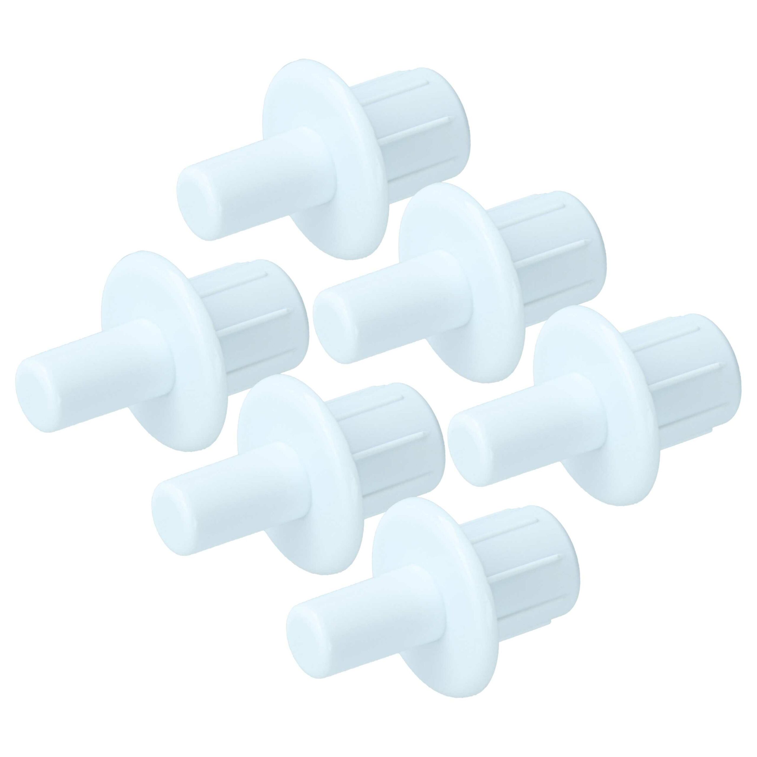 Pack de 6 Pernos para Congelador Bosch, Balay, Siemens - vhbw