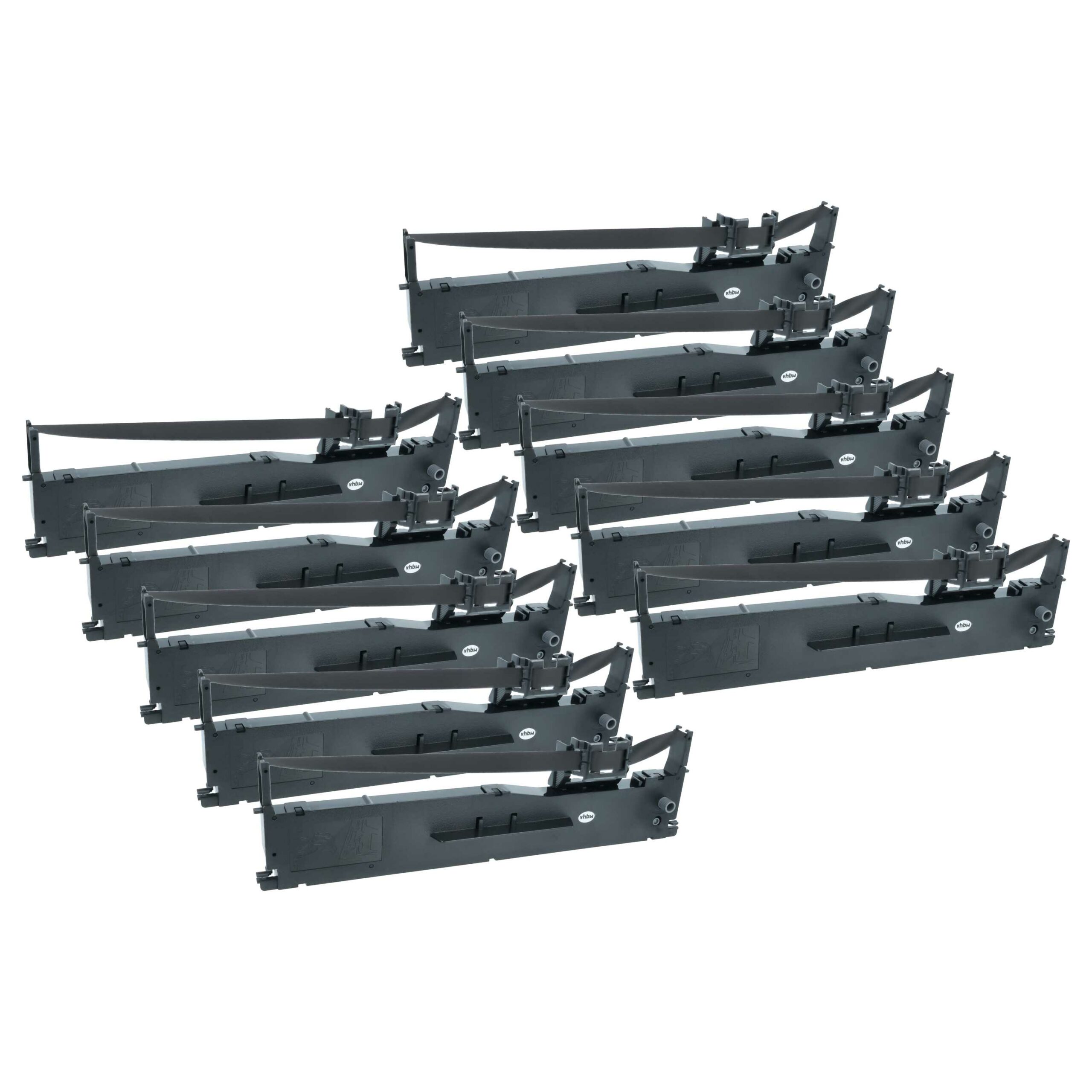Pack 10x Fita Tintada para Impressora Matriz Epson C13S015307 - Preta