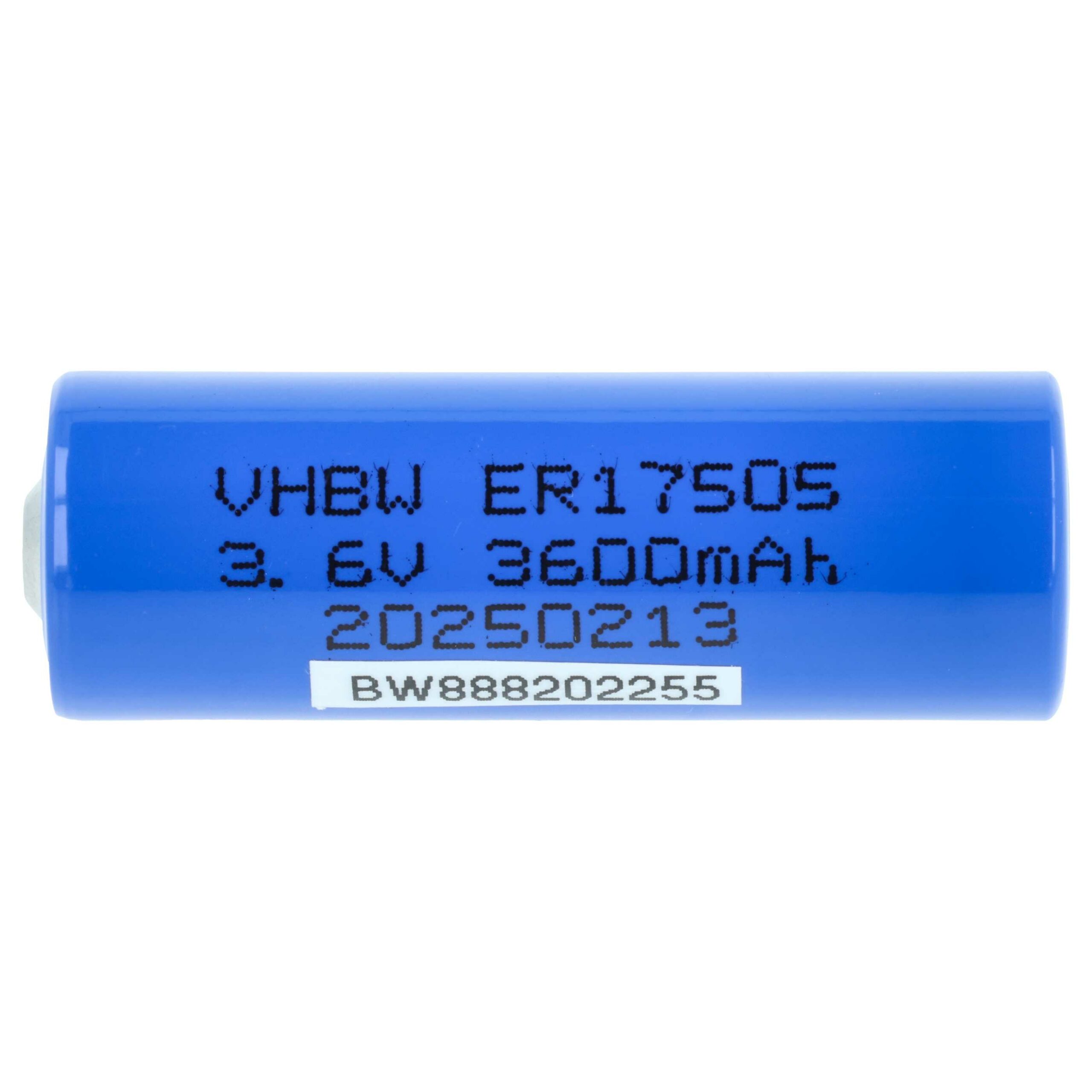 Bateria vhbw 2x ER17505 Li-MnO2 3600 mAh 3.6 V - Image 3