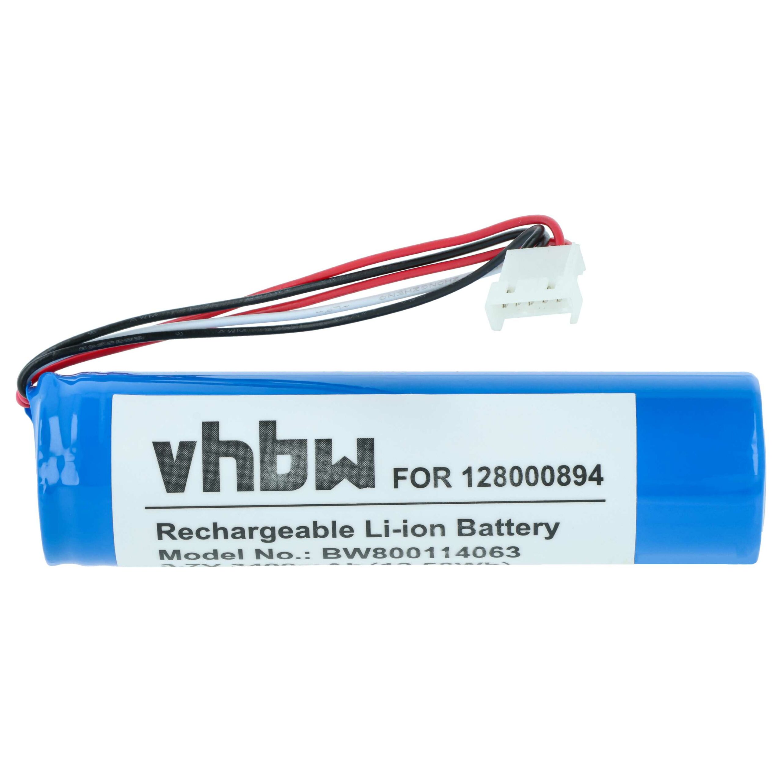 5x Bateria de Substituição 128000894, RBP-GM40 para Leitores de Códigos de Barras Datalogic POS - 3400 mAh 3.7 V - Image 3
