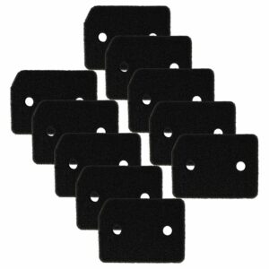 10x Filtro de Substituição para Máquina de Secar Roupa Miele 09164761