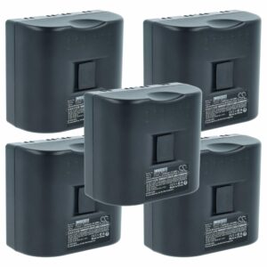 Pack 5x Baterias vhbw compatíveis Daitem MPU01X, BATLI23, BATLI22 - 14500 mAh 3.6V Li-MnO2