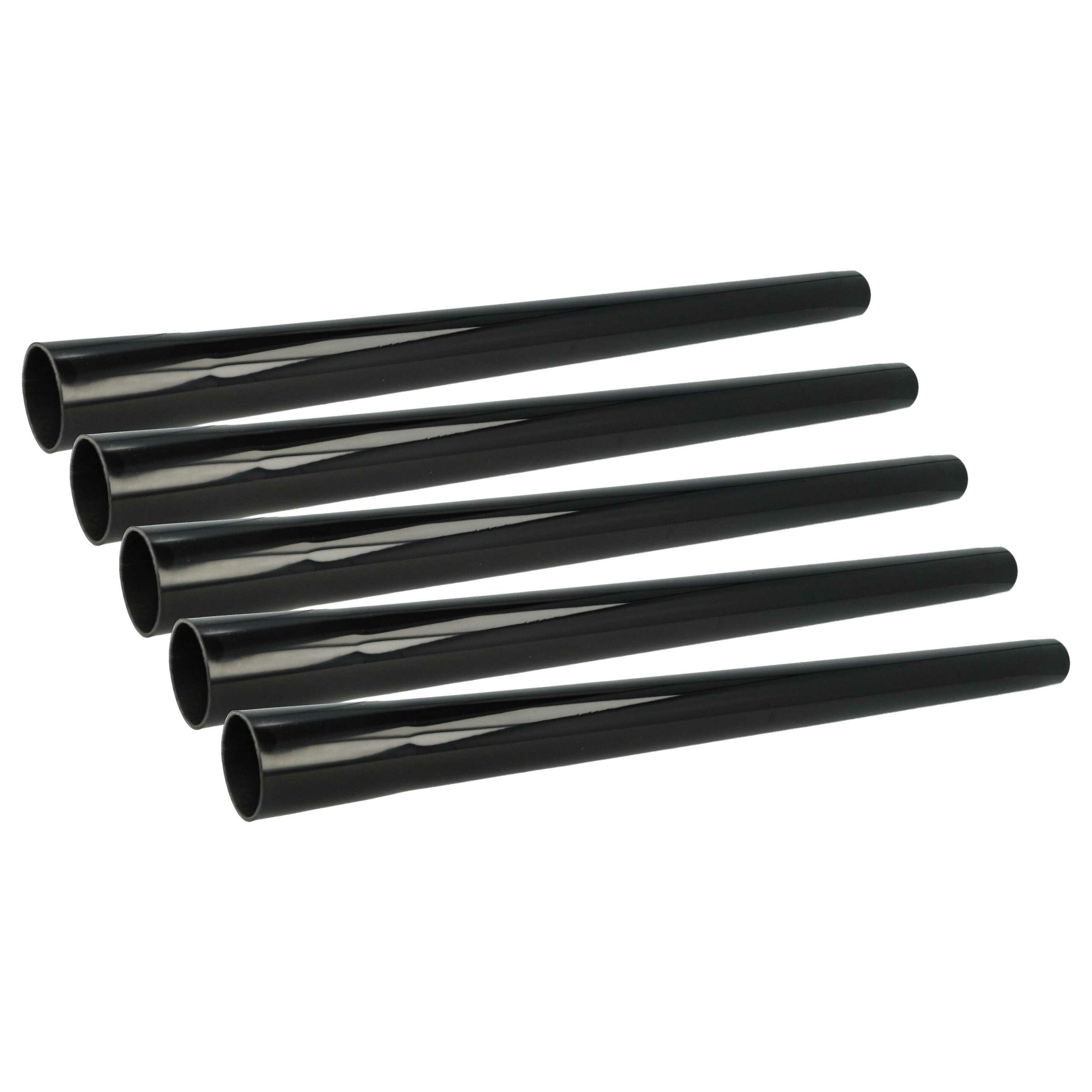5x Tubo de Aspiração vhbw Compatível Makita 0088381703604, P-72942 para Bosch - 50cm, Preto