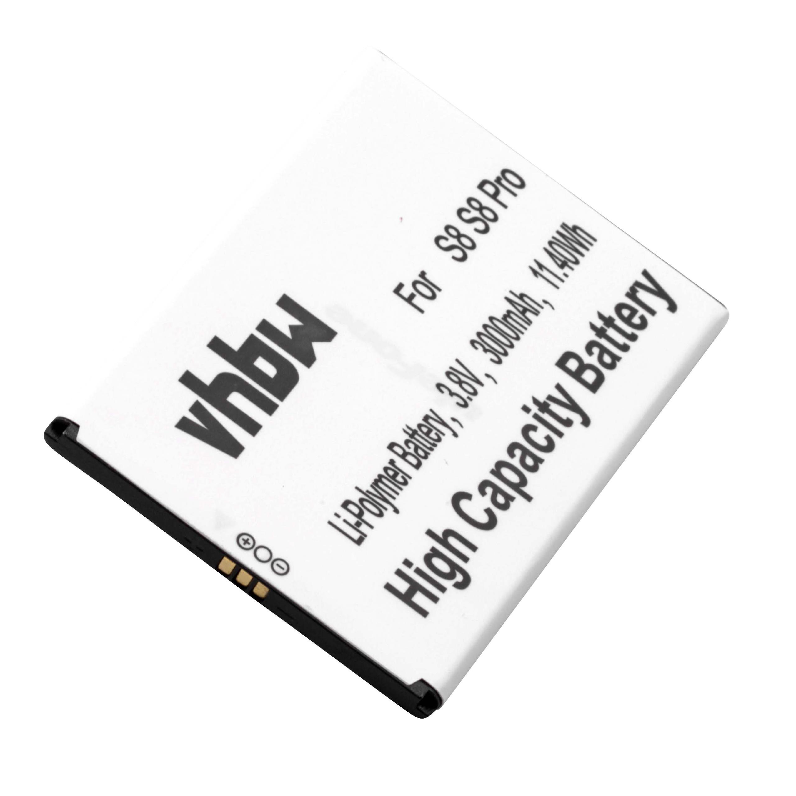 Bateria para Ulefone - 3000 mAh 3.8 V Li-polímero vhbw - Image 2