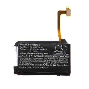 Bateria para Smartwatch Samsung EB-BR730ABE, GH43-04538B - 300 mAh 3.7 V Li-polímero vhbw