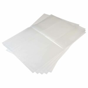 Conjunto de 5 Sacos para Aspirador Dustcontrol DC42291, 42384 - Polietileno Transparente vhbw
