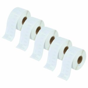 Rolo de Etiquetas 5x Compatível com Dymo 99012 - 36 mm x 89 mm