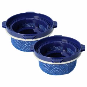 2x Filtro de Escape vhbw Compatível com Samsung DJ97-02649A, DJ9702649A, DJ9702649B para Aspirador