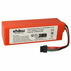 Bateria vhbw compatível com Xiaomi (BYD D099-4S2P, 260S-INR-MH1-4S1P) - 5200mAh, 14.4V, Li-Ion