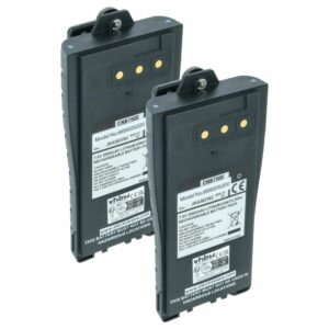 Bateria vhbw 2x 2000 mAh 7.6V Li-Ion para Rádio Entel CNB750E com Clip de Cinto