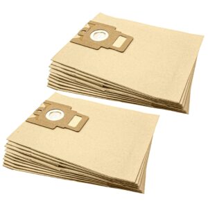 20x Saco para Aspirador substitui Adix MI 105, MI 170, MI 160 para Aspiradores Satrap - papel
