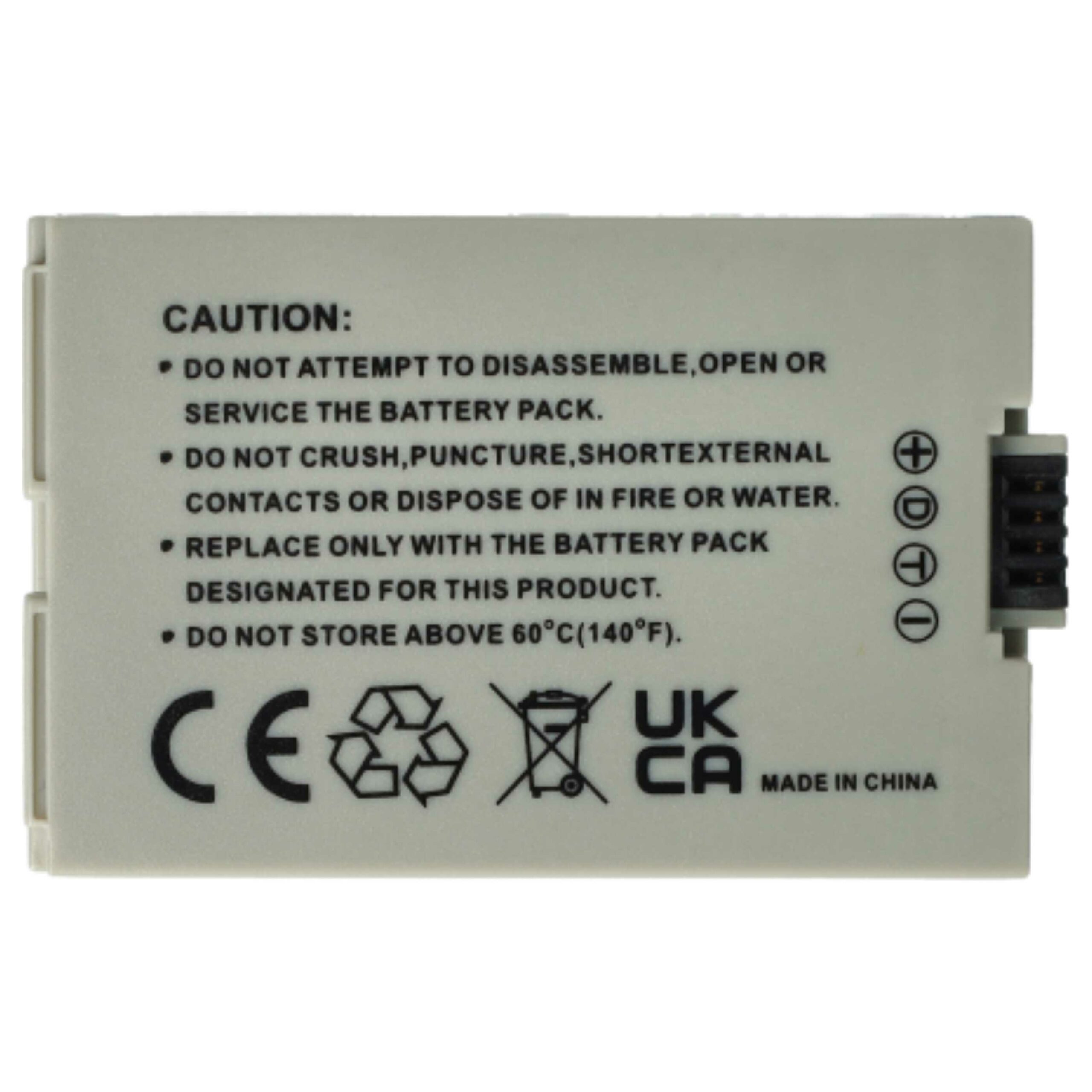 Bateria vhbw 3x para Canon BP-110 - 800 mAh 3.7 V Li-Ion - Image 4