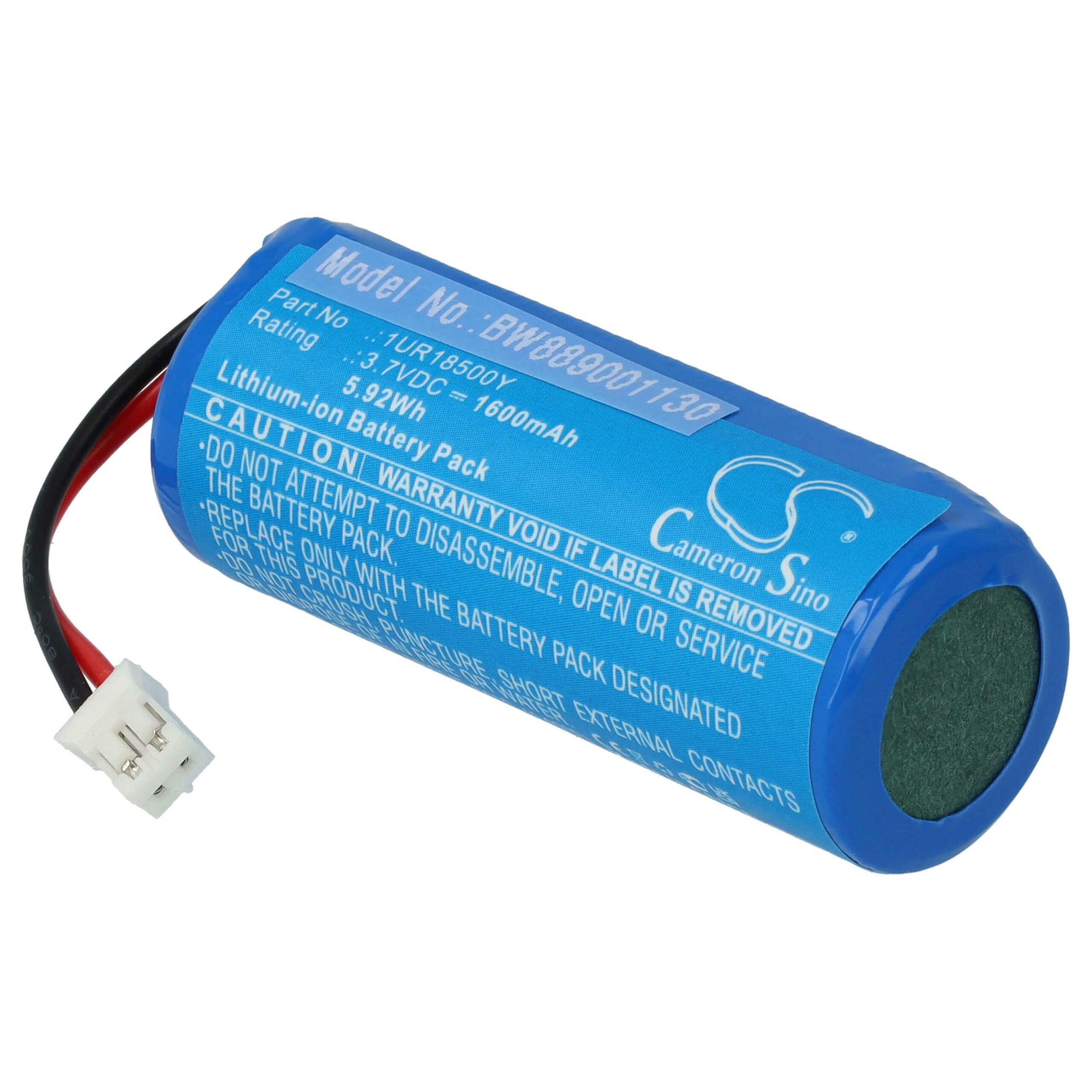 Bateria vhbw para Epilador Rowenta 1UR18500Y - 1600 mAh 3.7 V Li-Ion - Image 3