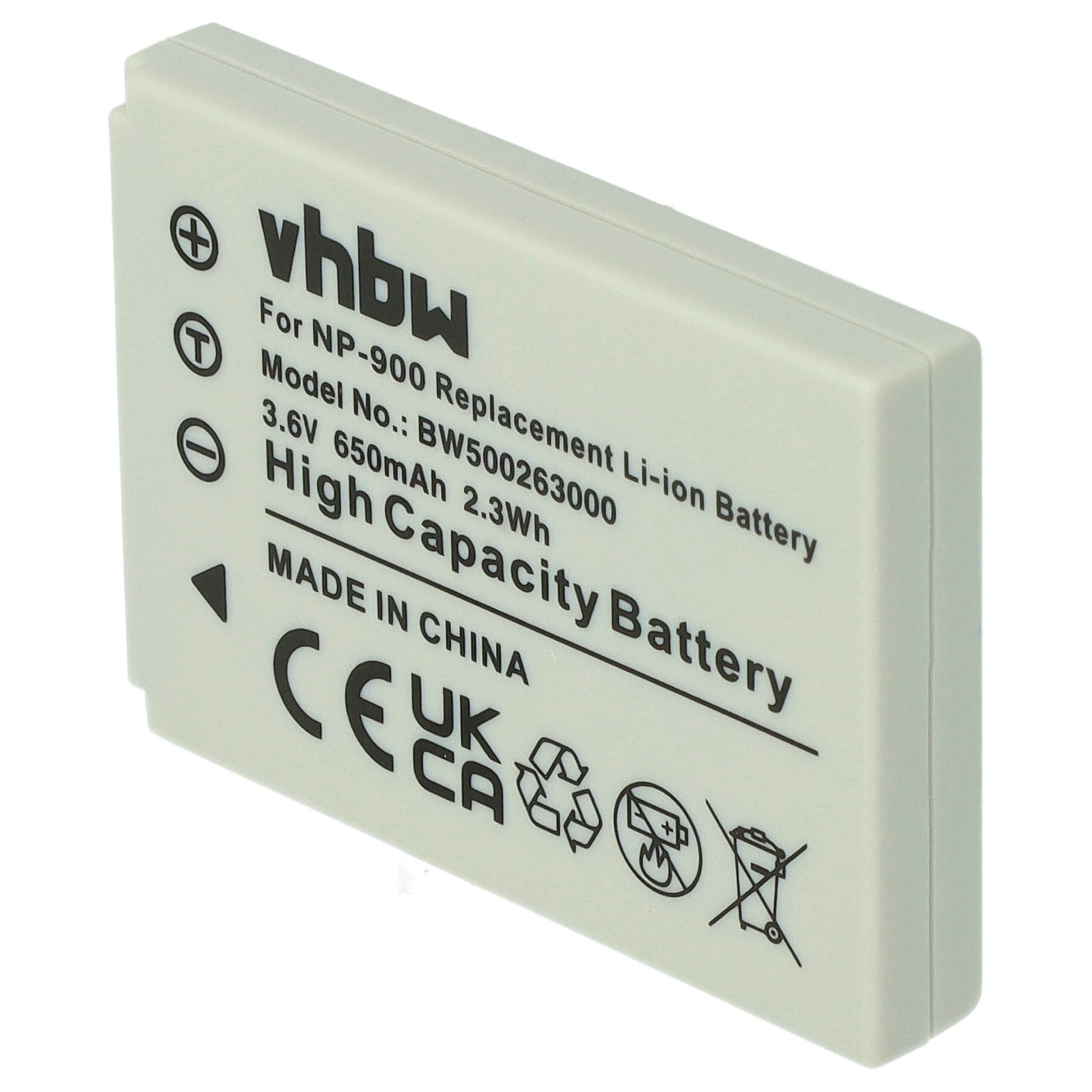 Bateria vhbw para Avant BATS4 - 650mAh, 3.6V, Li-Ion - Image 3