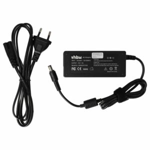 Carregador de Energia para Portátil Toshiba vhbw - Substitui PA2521U, PA2450U, PA3048U, PA2444U - 200 cm, 60 W