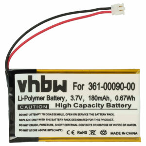 Bateria vhbw para Smartwatch Garmin 361-00090-00 - 180 mAh 3.7 V Li-polymer com Ferramentas