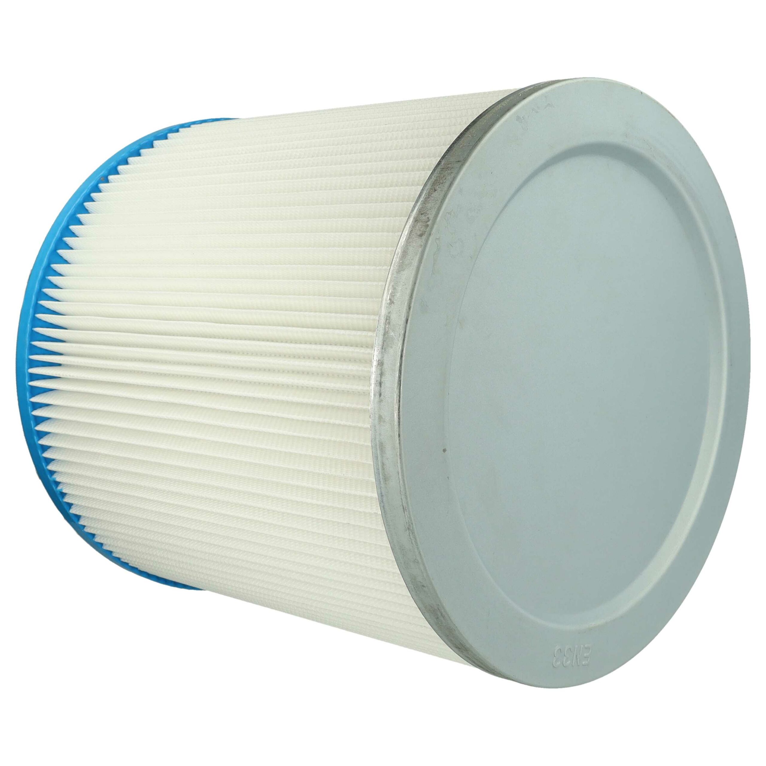 2x Filtro de Cartucho de Reposição vhbw para Aspirador Bosch 2607432008 - Branco/Prata/Azul - Image 4