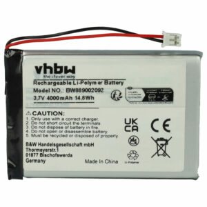 Bateria Universal Li-polymer 4000 mAh 3.7 V vhbw
