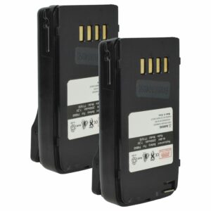 Bateria vhbw 2000 mAh 7.2V NiMH para Rádios Vertex Yaesu - Substitui FNB-V47IS, FNB-V49, FNB-47H, FNB-47, FNB-V47 + Clipe de Cintura