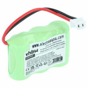 Bateria vhbw para Dogtra 35AAAH3BMX, BP20R - 210 mAh 3.6 V NiMH