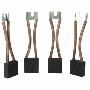 4 Escovas de Carvão Substituição para Asein 4122E, 4862, 4122, 1009 - Ferramentas Elétricas - 32 x 32 x 12,4 mm