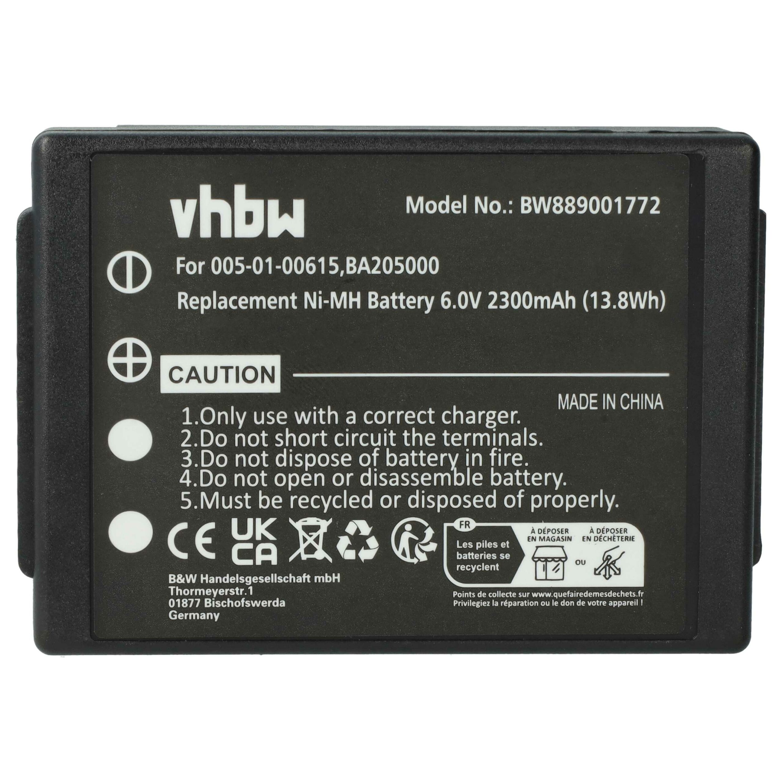 Pack 5x Baterias de Substituição para Comando HBC 005-01-00615, BA205000, BA206000, BA205030 - 2300 mAh - Image 3