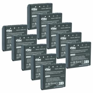 10x Bateria Replacement vhbw para Comandos HBC BA206000, BA203000, BA205030 - 700 mAh
