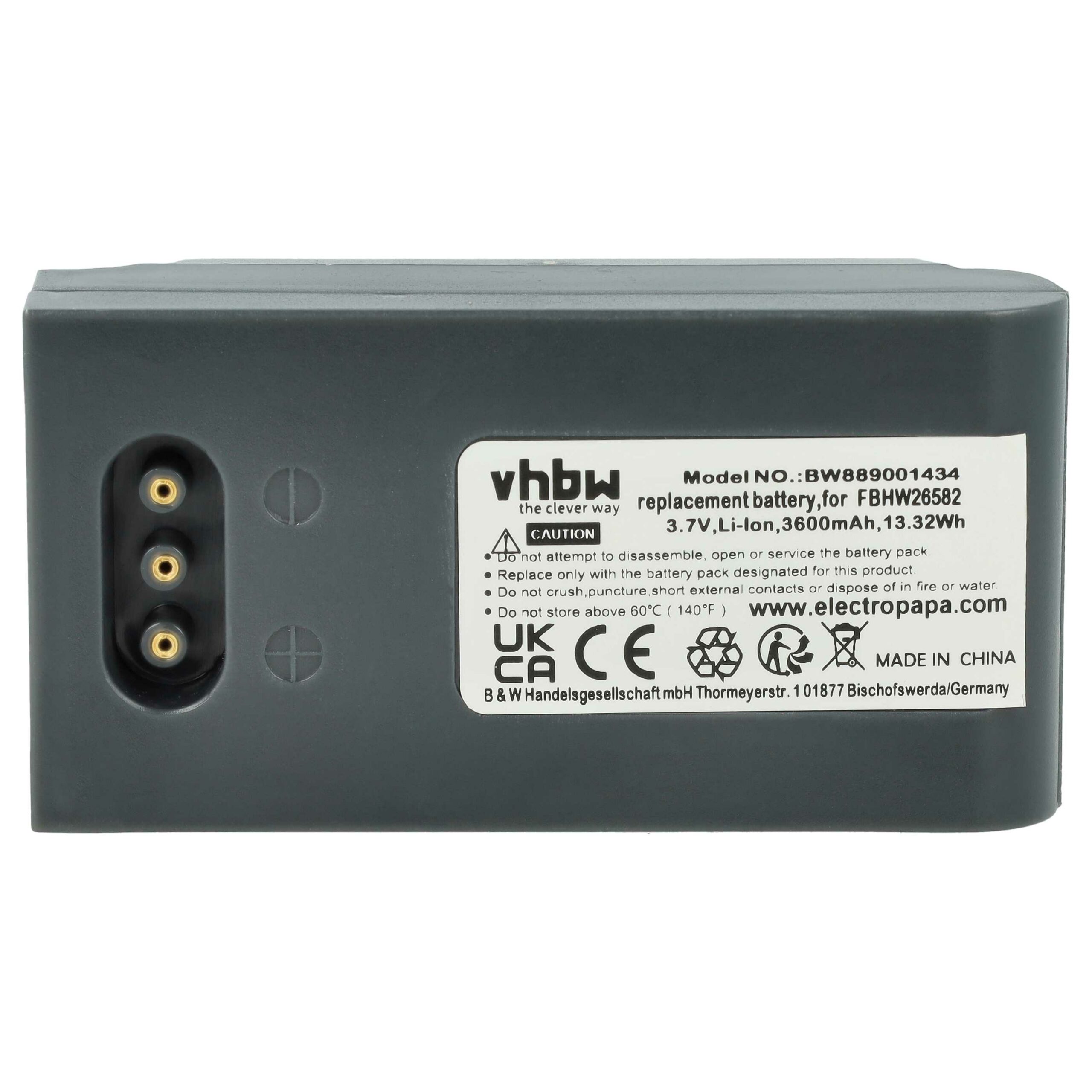 Bateria para Computador Portátil 2x Compatível com Höft & Wessel FBHW26582 - 3600mAh, 3.7V - Image 3