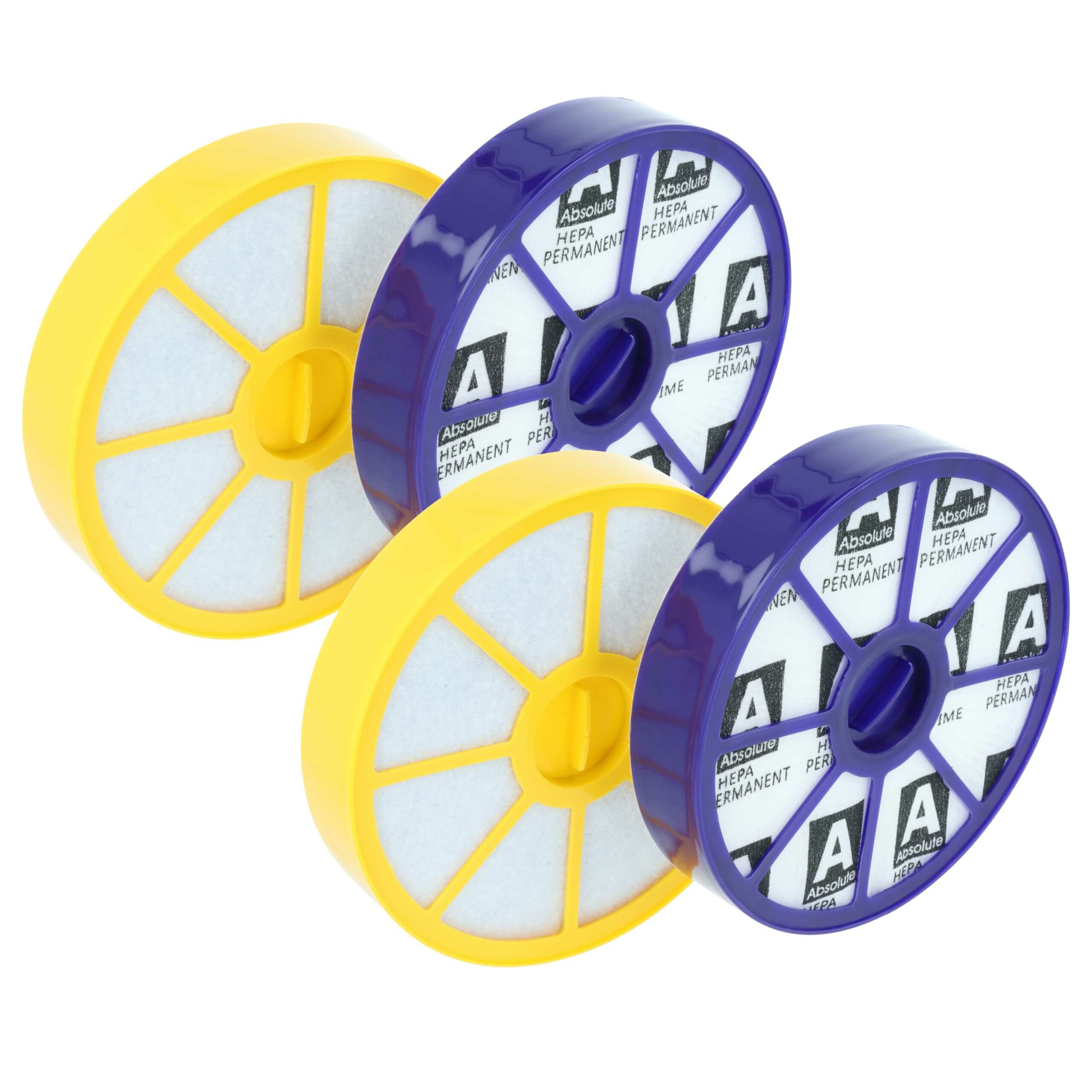 Conjunto de 2 Filtros de Substituição vhbw para Aspiradores Dyson 905401-01, 900228-01