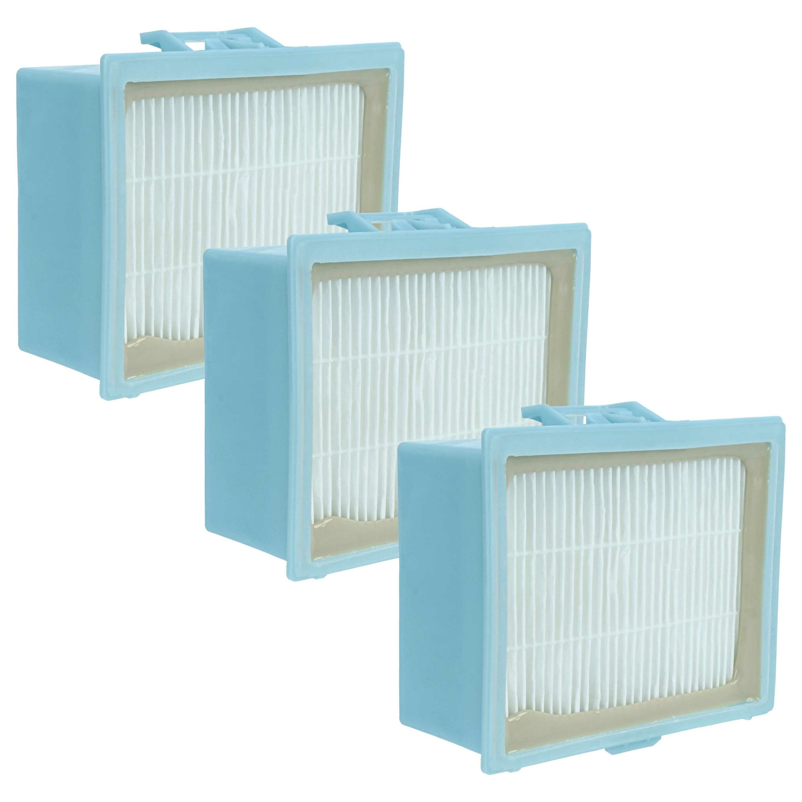 Conjunto de 3 Filtros Substituição Bosch Siemens 579546, 00577148, BBZ159HF, 17001131, GS 20, F1C3X para Aspirador