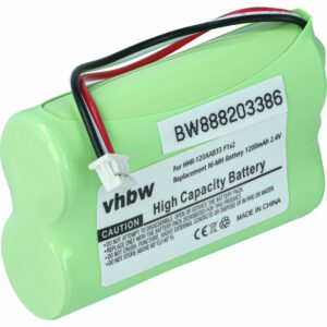 Bateria de Substituição vhbw para Comandos Bang & Olufsen HHR-120AAB33 F1x2 - 1200 mAh 2.4 V NiMH